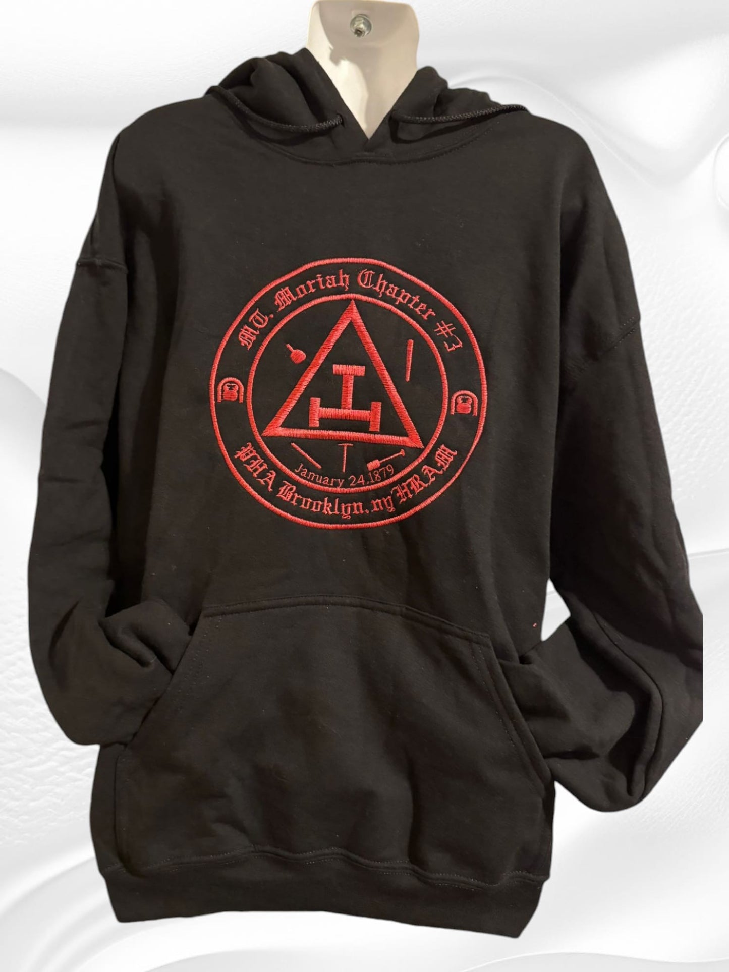 Embroidered Mt. Moriah #3 hoodie