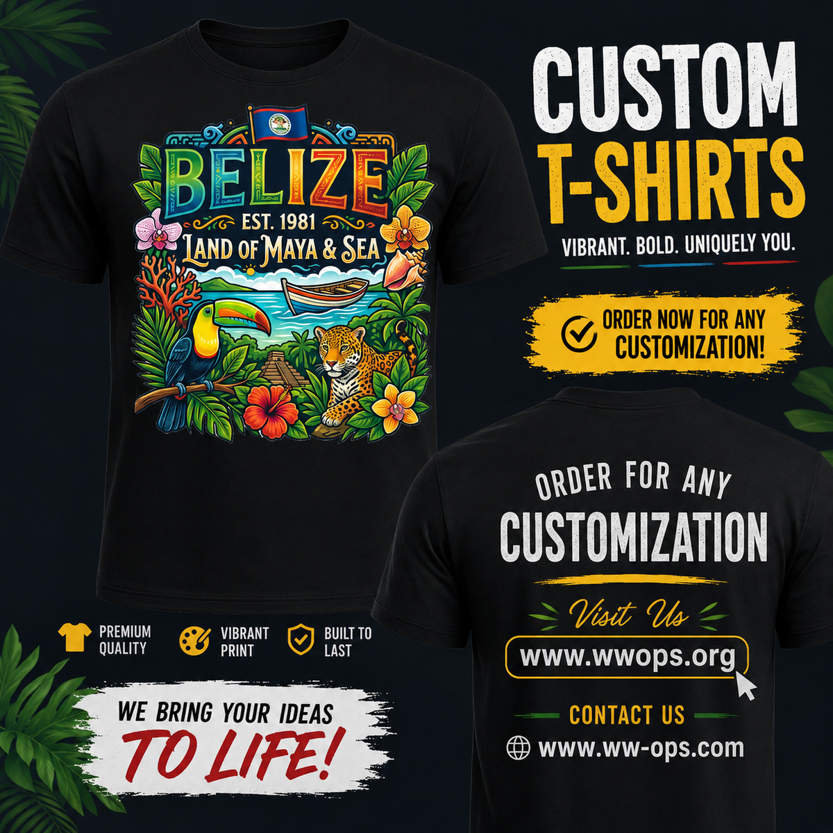 BELIZEAN Tshirt 2