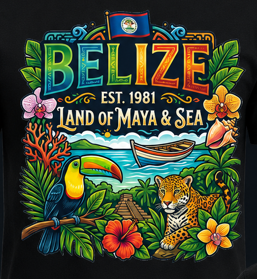 BELIZEAN Tshirt 2